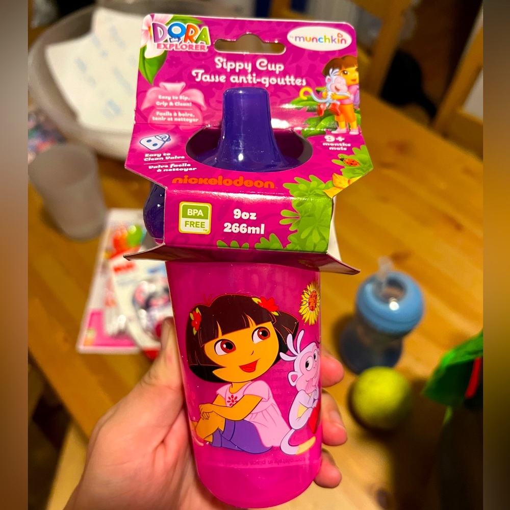 Dora the Explorer sippy cup